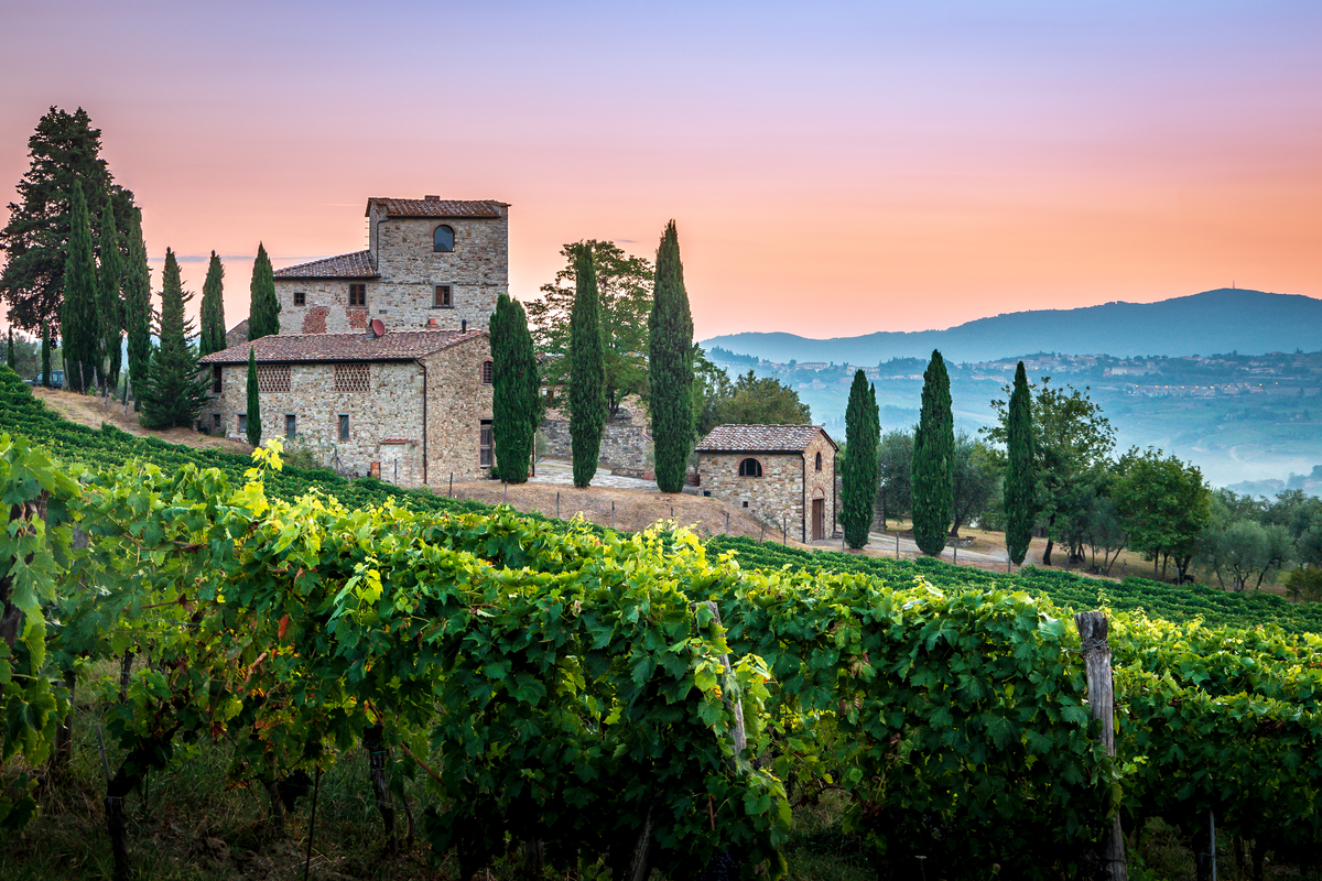tuscany winery tour