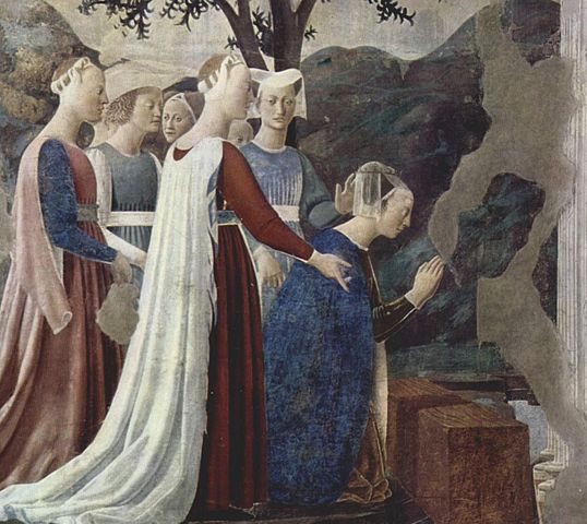 legend of the true cross fresco cycle piero della Francesca